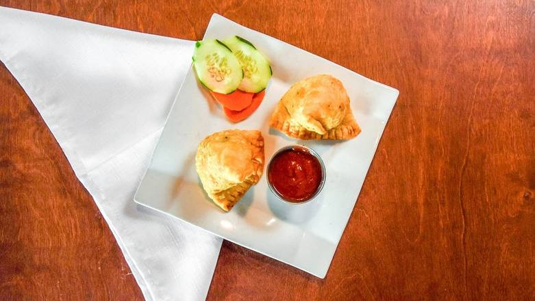 Order Vegetable Samosa (Two per Order) food online from Taste Of India store, Gainesville on bringmethat.com