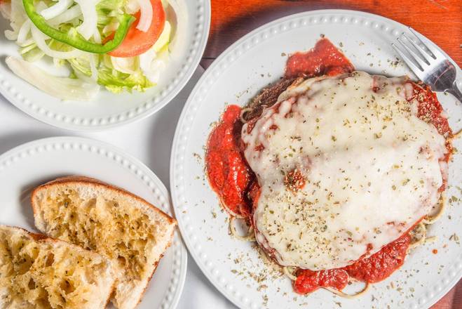Order Eggplant Parmigiana Sub food online from King's Pizza store, Daytona Beach on bringmethat.com