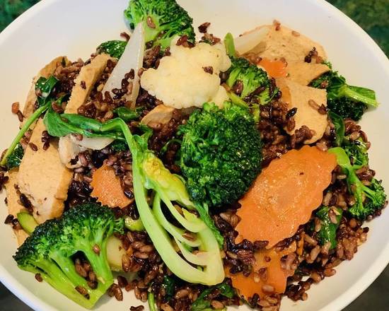 Order Veggie Fried Rice food online from Love Organic Cafe store, West Hollywood on bringmethat.com