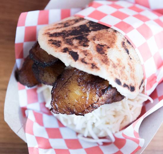 Order Cheese & Sweet Plantains Arepa food online from La Latina store, Miami on bringmethat.com
