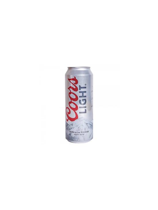 Order Coors Light 24 OZ Can (4.2 % ABV) food online from Chevron Extramile store, W Sacramento on bringmethat.com