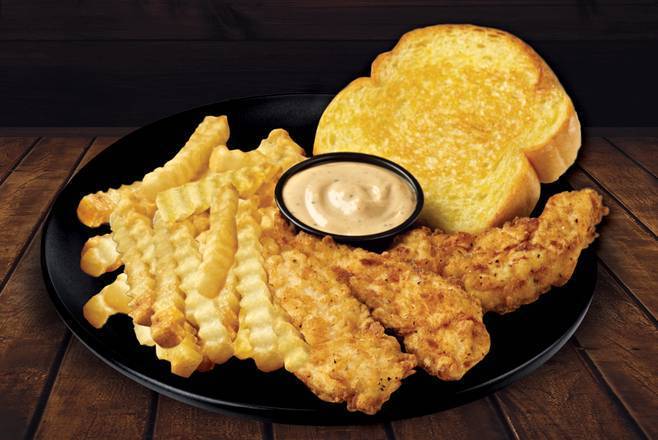 Order Tenders for One (3 pcs) food online from Huey Magoo's Chicken Tenders store, Jacksonville Beach on bringmethat.com