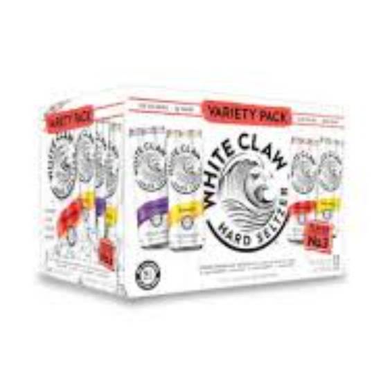 Order White Claw Variety Pack Flavor Collection No. 3 food online from Rocky Liquor store, Claremont on bringmethat.com
