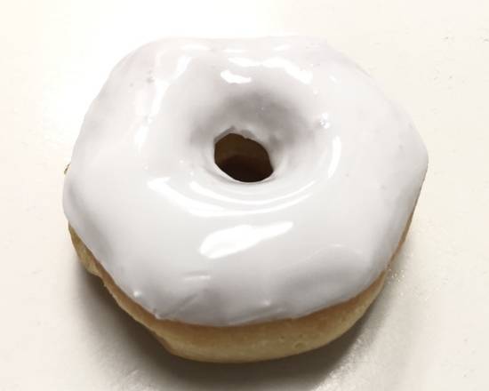 Order White Icing Donut food online from Donut Tacos Palace store, Austin on bringmethat.com
