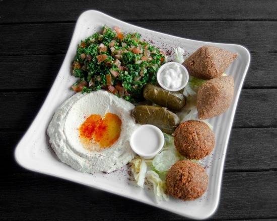 Order Layal Sampler food online from Cafe Layal store, HOUSTON on bringmethat.com