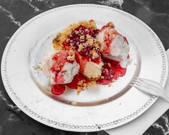 Order Strawberry Shortcake Cheesecake food online from Elegant Eatz "Bonanzas" store, Miami on bringmethat.com