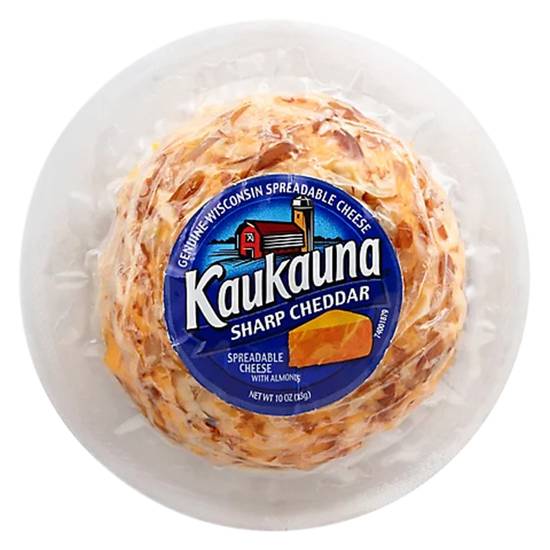 Order Kaukauna Cheddar Ball 10oz food online from Everyday Needs by Gopuff store, Thousand Oaks on bringmethat.com