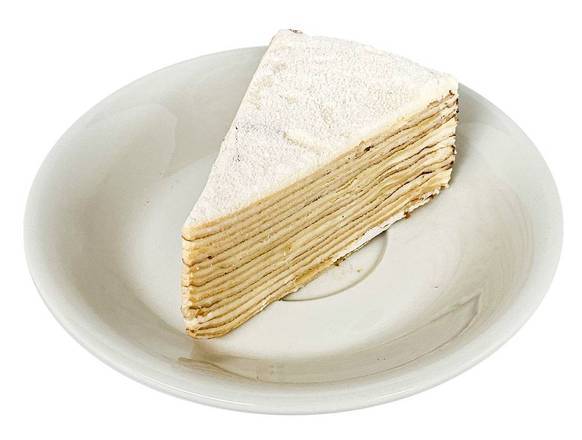 Order Vanilla Crepe Cake food online from Boba Time store, Los Angeles on bringmethat.com
