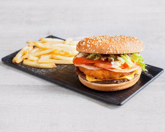 Maxi Buffalo bacon Burger