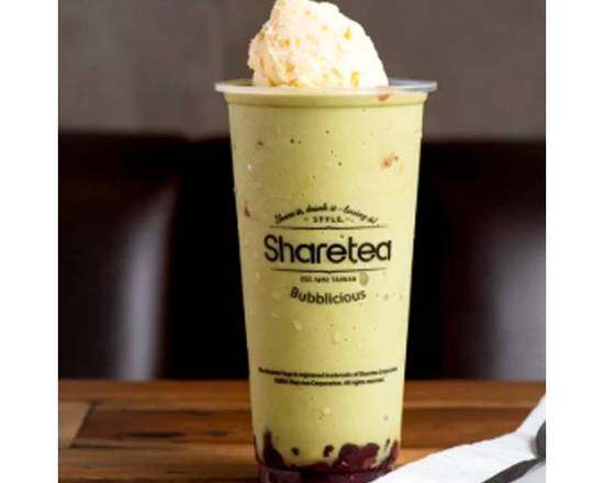 Order Matcha Red Bean with Ice Cream food online from Sharetea store, Oklahoma City on bringmethat.com