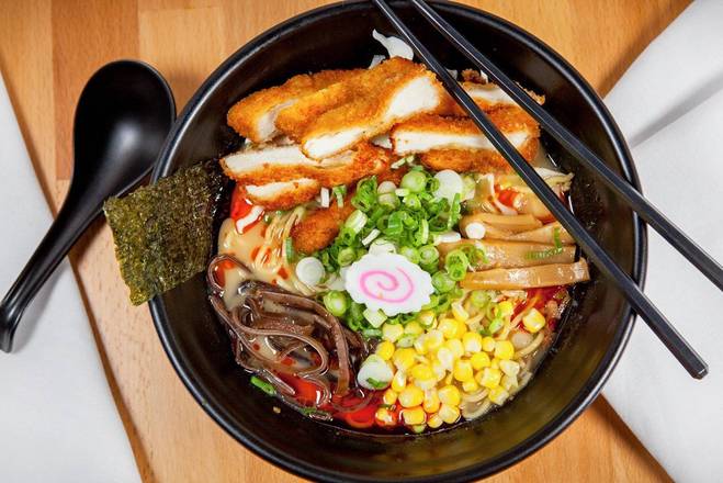 Order Crispy Chicken Ramen food online from Ichiddo Ramen store, Roseville on bringmethat.com