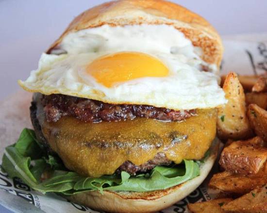 Order Brunch Burger food online from Ford's Garage - Cape Coral Pkwy store, Cape Coral on bringmethat.com
