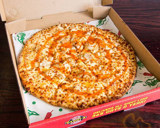 Order Frank's Buffalo Chicken Pizza food online from Big Daddy's Pizza - Lakewood store, Lakewood on bringmethat.com