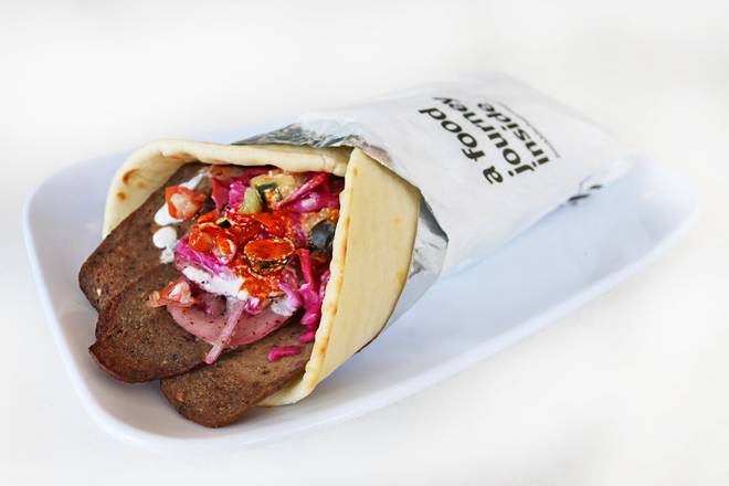 Order Gyro Wrap food online from Zuuk Mediterranean Kitchen store, Miami on bringmethat.com