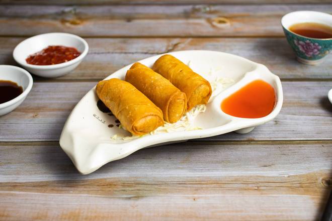 Order Fried Spring Roll food online from Enjoy Vegetarian Restaurant store, San Francisco on bringmethat.com