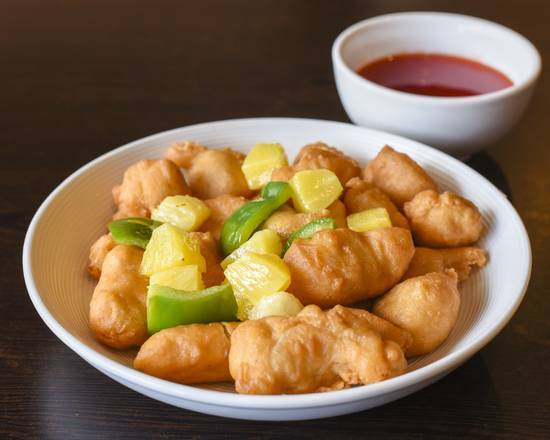 Order Sweet & Sour Chicken food online from Grandlake Chinese Cuisine store, West Palm Beach on bringmethat.com