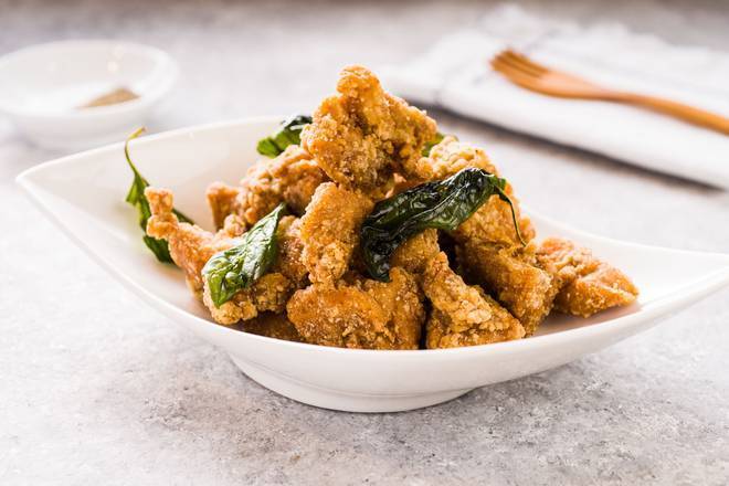 Order Popcorn Chicken (盐酥鸡) food online from Burger Now store, Cherry Hill on bringmethat.com