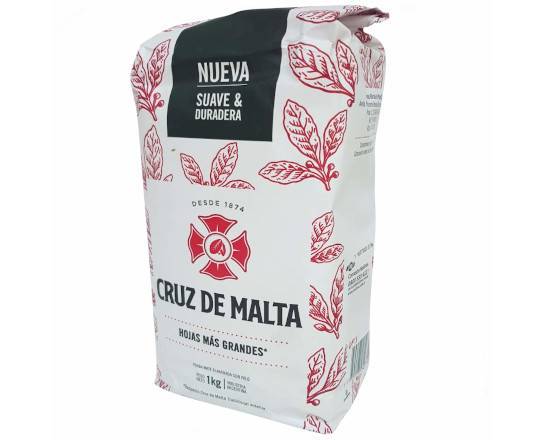 Order Cruz Malta Yerba Mate (1 kg) food online from Bay Supermarket store, Miami Beach on bringmethat.com