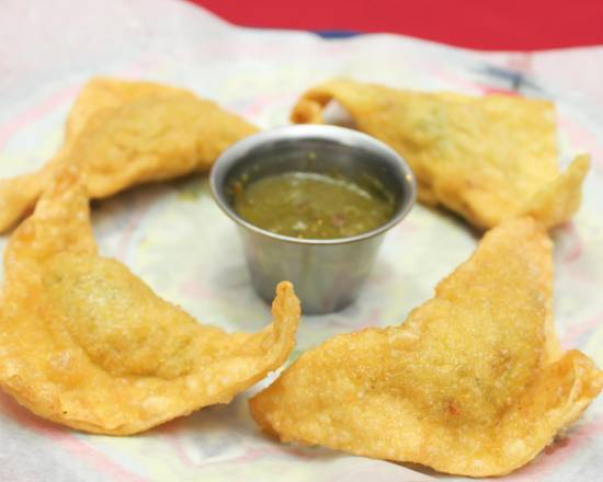 Order Samosa (4 pcs) food online from Sameem Afghan Restaurant store, St Louis on bringmethat.com