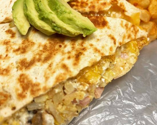 Order Breakfast Quesadilla  food online from Tacos El Metate store, Denver on bringmethat.com
