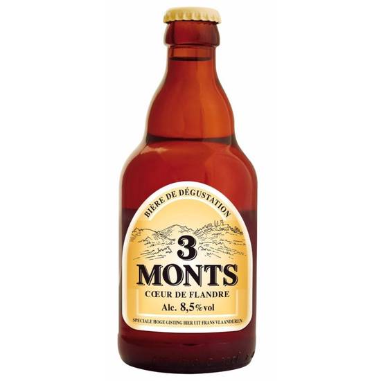Bière 3 Monts 8°5 33 cl