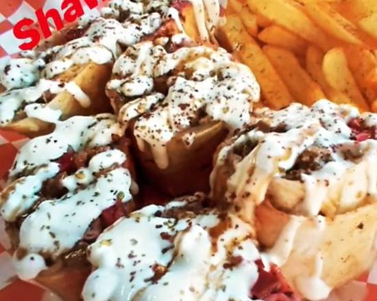 Order Saj Shawarma (Shawarma Saj ((Halal)) food online from Shik store, Miami on bringmethat.com