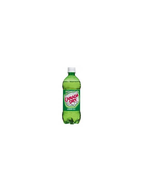 Order Canada Dry Ginger Ale 20 OZ Bottle food online from Chevron Extramile store, San Francisco on bringmethat.com