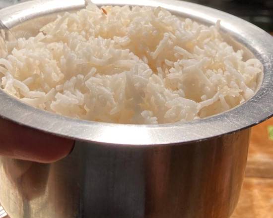 Order Steamed Rice (Add on Item, GF) food online from Ghee Indian Kitchen store, Miami on bringmethat.com