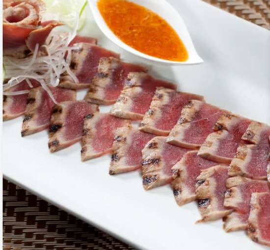 Order Tuna Steak food online from Akashi Japanese Restaurant store, Miami on bringmethat.com