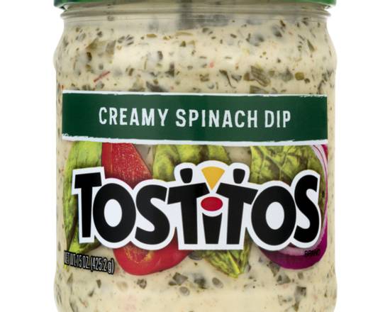 Order Tostitos Creamy Spinach Dip food online from Fresko Market store, Miami on bringmethat.com