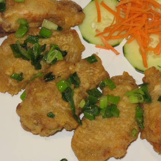 Order Salty Pepper Chicken Wings food online from The Fancy Fish store, San Diego on bringmethat.com