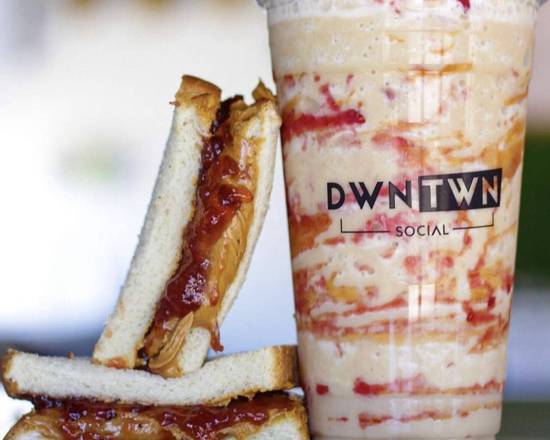 Order PB&G Shake (16 oz) food online from Dwntwn Social store, Tampa on bringmethat.com