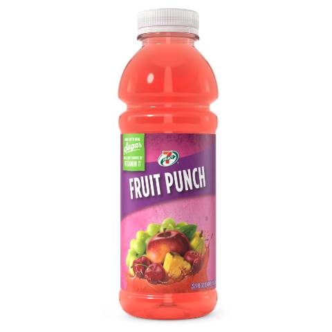 Order 7-Select Fruit Punch Juice 23.9oz food online from 7-Eleven store, Houston on bringmethat.com