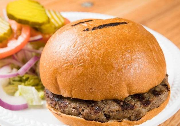 Order Regular Hamburger food online from The chicken shack catering store, New York on bringmethat.com