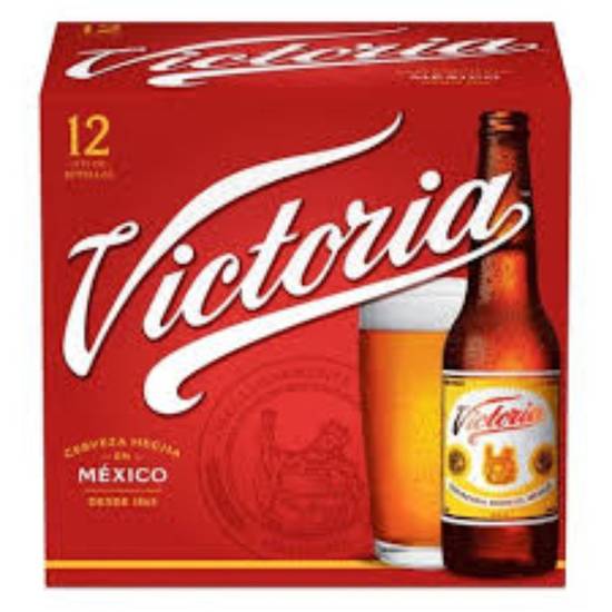 Order VICTORIA 12oz 12pk BOTTLES  food online from Duke Liquor & Jr. Market store, Los Angeles on bringmethat.com