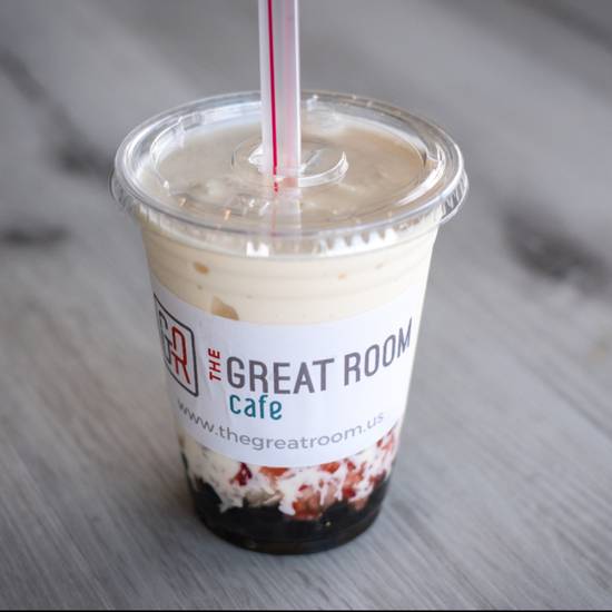 Order Coconut Strawberry Smoothie food online from The Great Room Cafe store, Redondo Beach on bringmethat.com