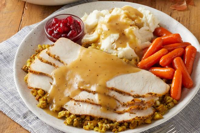 Order Slow-Roasted Turkey & Dressing food online from Bob Evans store, Port Orange on bringmethat.com