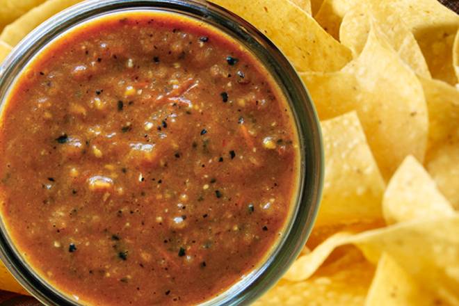 Order Chips & Salsa food online from Savage Burrito store, Brookfield on bringmethat.com