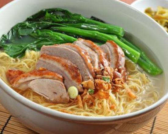 Order Roast Duck Noodle Soup food online from Hong Kong Alleys Kitchen store, Union Park on bringmethat.com
