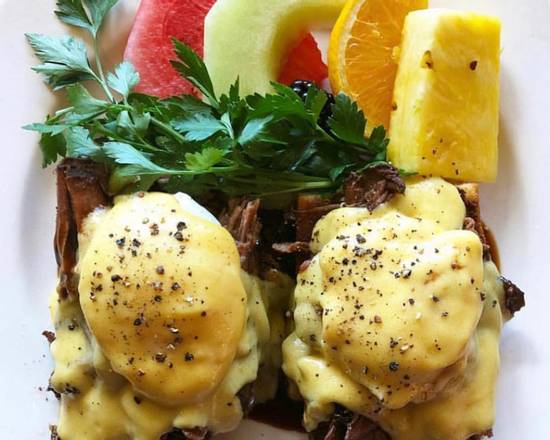 Order Pot Roast Benedict food online from Kettle store, Manhattan Beach on bringmethat.com