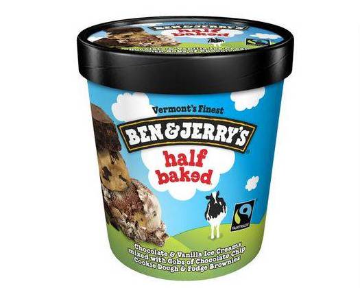 Order Ben & Jerry's Half Baked (1 pt) food online from Shell store, Tampa on bringmethat.com