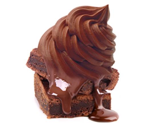 Order Fudge Brownie Frozen Yogurt food online from 16 Handles Frozen Yogurt And Ice Cream - store, Boca Raton on bringmethat.com