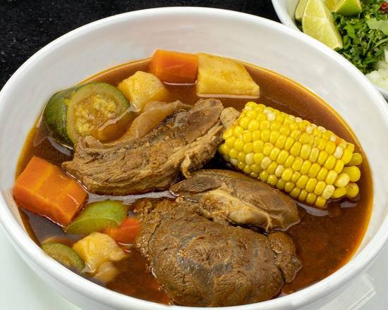 Order Caldo de Res food online from Los Fernandez store, Streamwood on bringmethat.com
