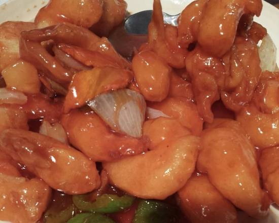 Order Sweet & Sour Shrimp with Red sauce food online from House of joy store, La Crescenta on bringmethat.com