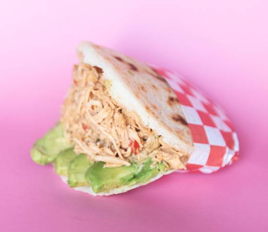 Order Chicken & Avocado Arepa food online from La Latina store, Miami on bringmethat.com