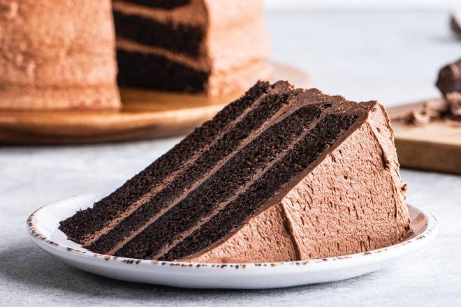 Order Chocolate Cake Slice food online from Newk Eatery store, Little Rock on bringmethat.com