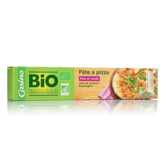 Pâte à pizza bio