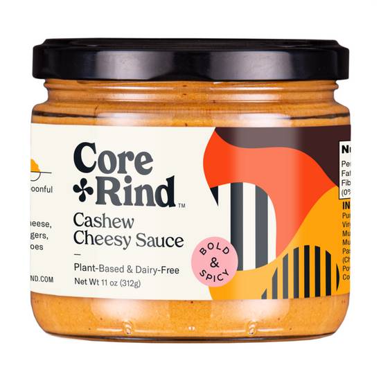 Order Core & Rind Bold & spicy cashew cheesy sauce 11oz food online from Everyday Needs by Gopuff store, Melrose Park on bringmethat.com