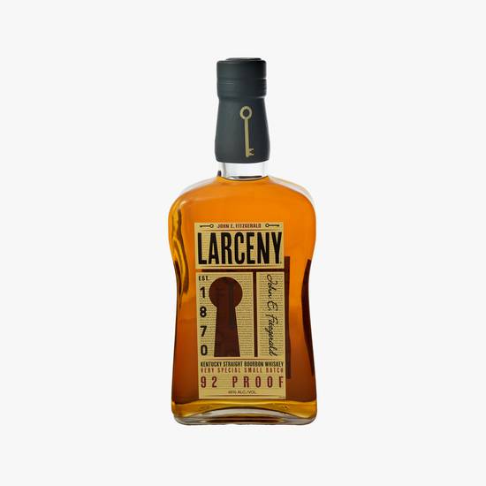 Order Larceny Very Special Small Batch Kentucky Straight Bourbon Whiskey food online from Santa Monica Liquor store, Santa Monica on bringmethat.com