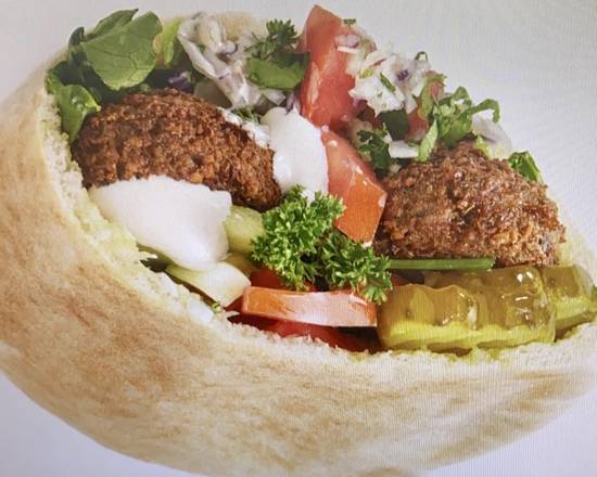 Order Falafel Sandwich food online from Pita Plus of Aventura store, Aventura on bringmethat.com